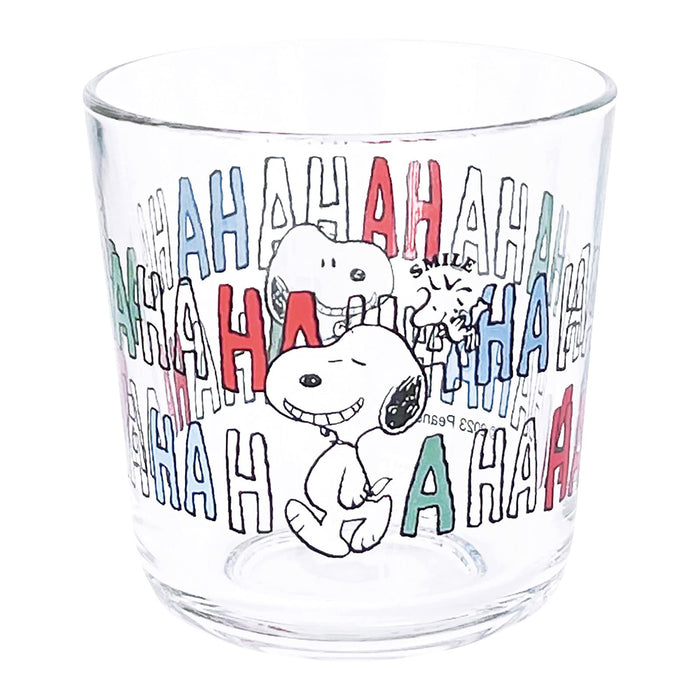 Kaneshotouki Peanuts Snoopy & Woodstock Glass Tumbler 280ml 605144