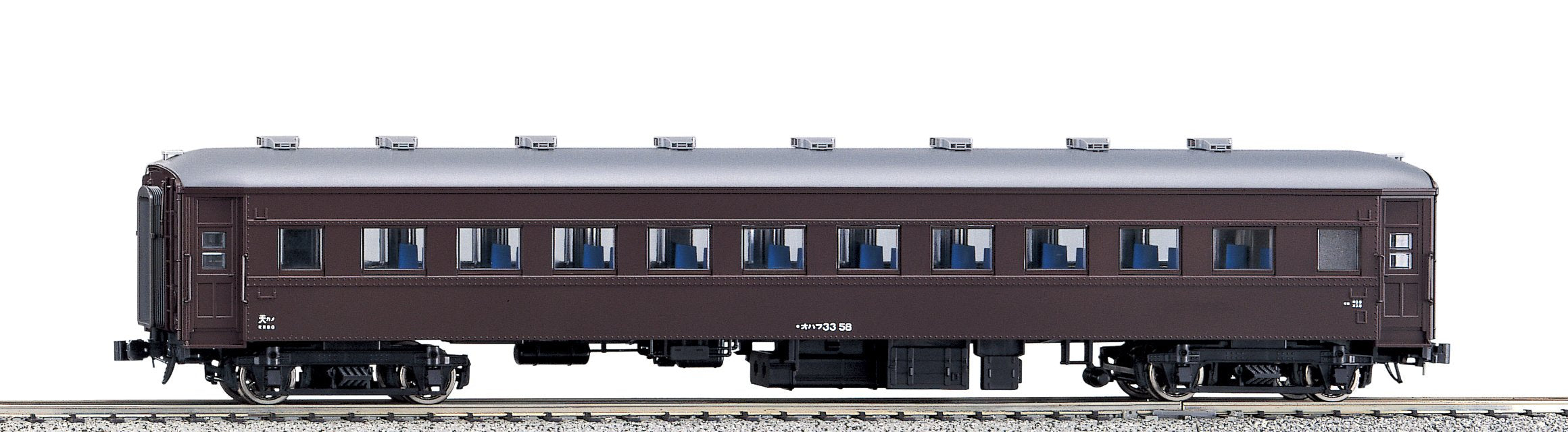 Kato Ho Gauge 1-514 Brown Model Passenger Railway Car - Ohafu 33