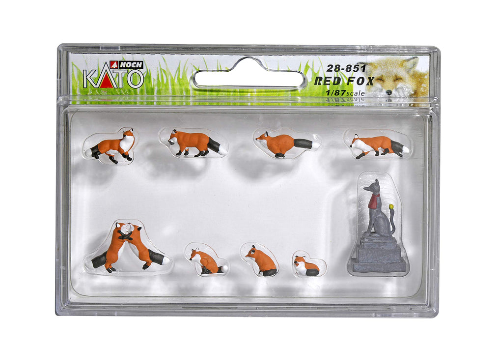 Kato Red Fox Ho Gauge 28-851 Diorama Supplies for Model Train Scenery