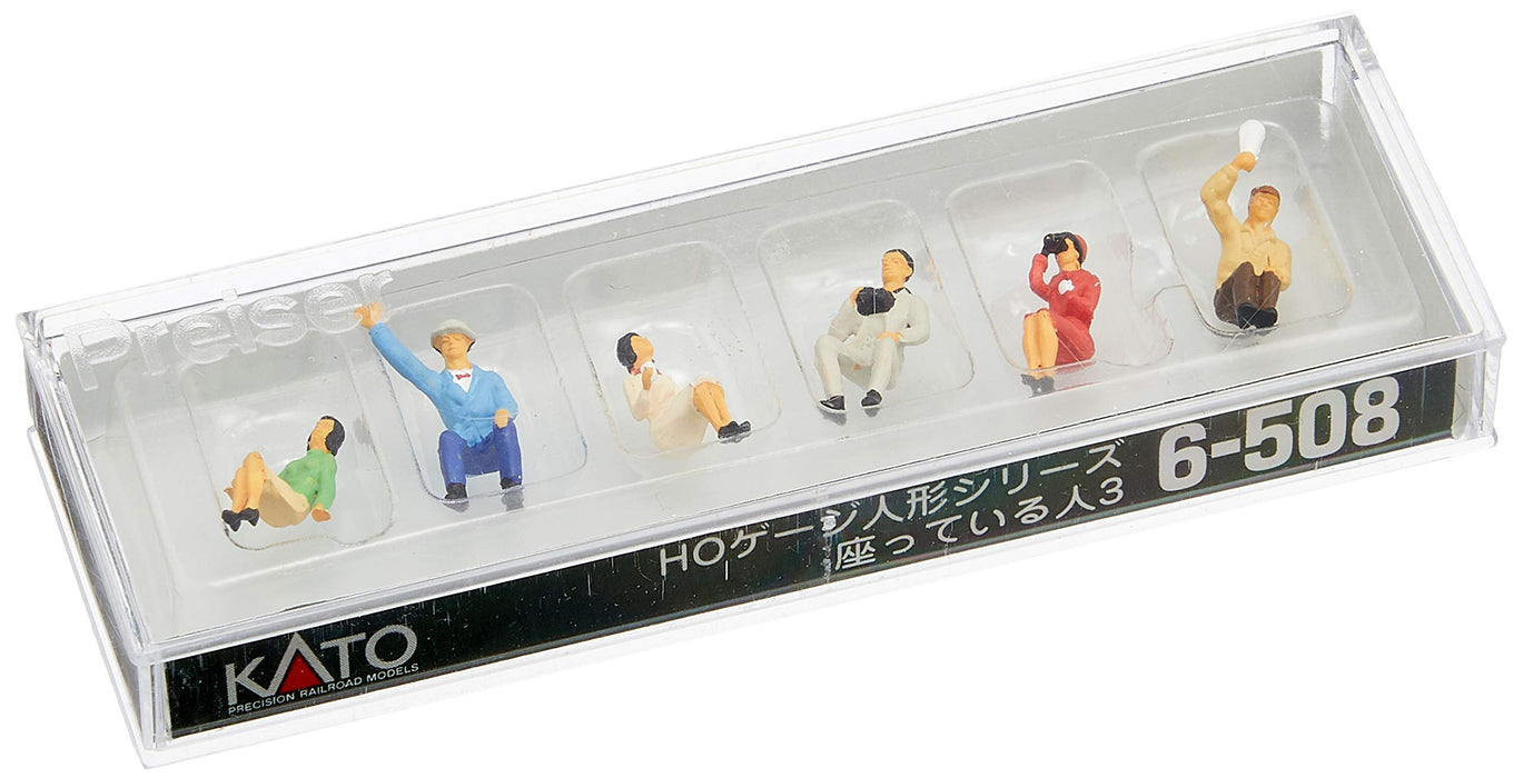 Kato HO Gauge 3 6-508 - Diorama Supplies with Sitting Person Figure