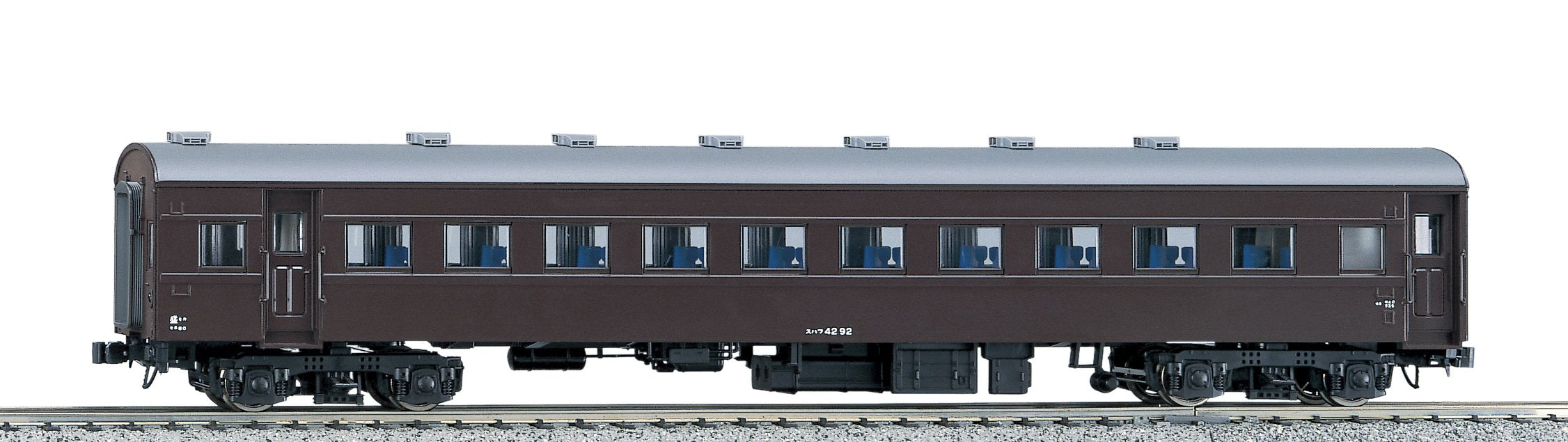 Kato Suhaf42 Brown Model Passenger Car - HO Gauge Railway 1-508