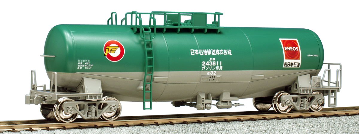 Kato Eneos Railway Model Freight Car Ho Gauge Taki43000 - Japan Oil Transportation