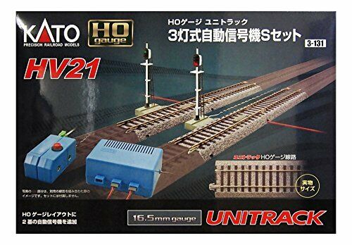 Kato Ho-gauge Hv-21 Ho Uni-track Automatic Traffic Signal S Set 3-131 - Japan Figure
