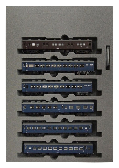 Kato N Gauge 10 Series - Ensemble de modèles ferroviaires Taisetsu Sleeper Express à 6 voitures