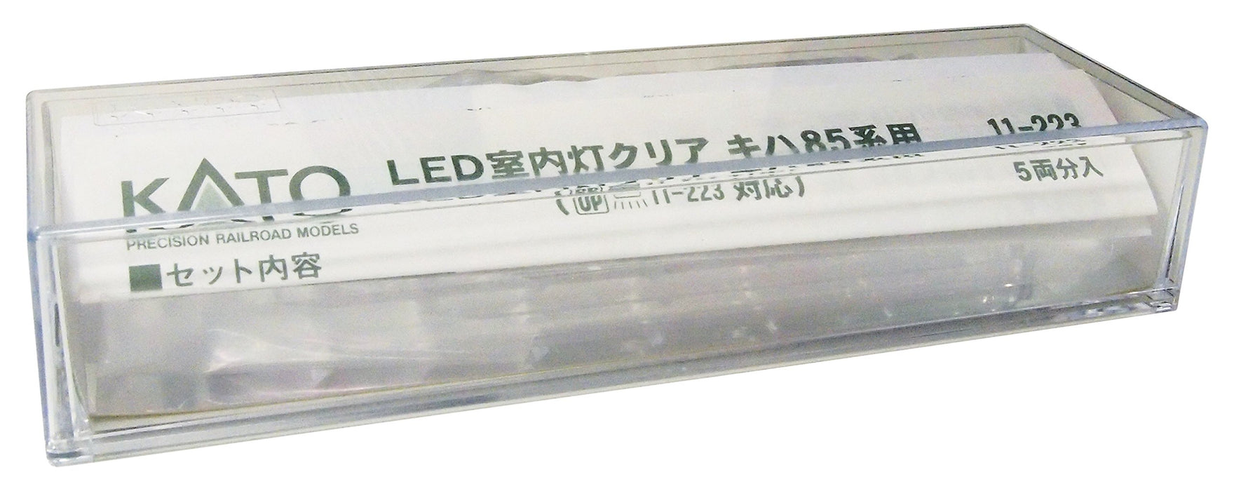 Kato Spur N 11–223 LED-Innenbeleuchtung, klar, Kiha 85 Serie, 5 Autos enthalten