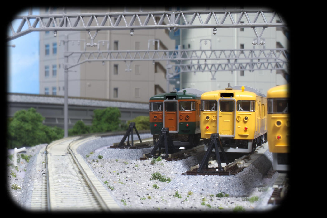 Kato Spur N 115 Serie 300 Shonan Farbe Okayama 3-Wagen-Set Eisenbahn Modellzug 10-1809