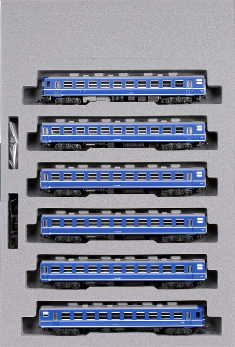 Kato N Gauge 12 Series Ensemble de train de voyageurs express à 6 voitures Spécification JNR Modèle ferroviaire 10-1550