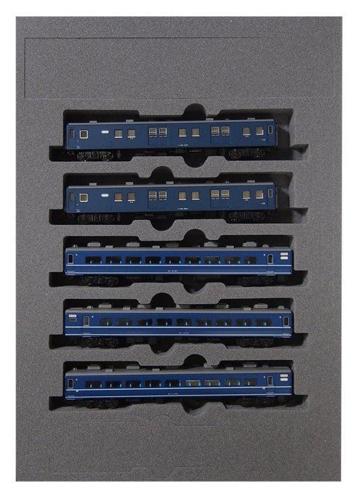Kato Spur N Serie 14: 5-Wagen-Express-Niseko-Set, Modell-Personenbahn 10-1215