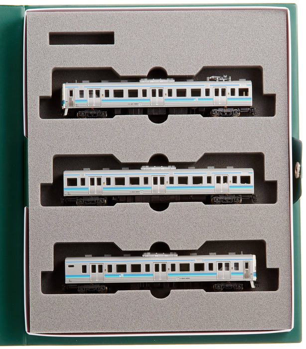 Ensemble de 3 voitures Kato N Gauge - Train ferroviaire modèle couleur Nagano série 211 3000