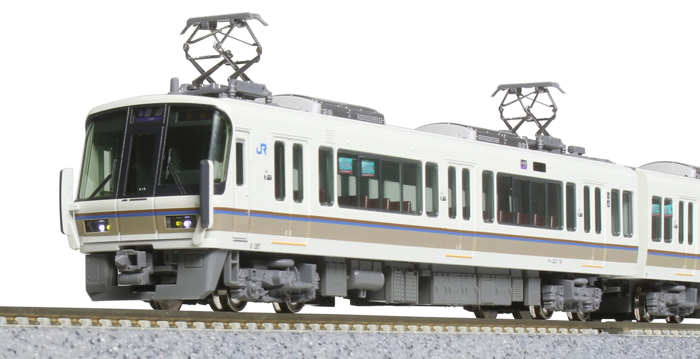 Kato N Gauge 221 Series 4-Car Train Model Set Renewal Car Sagano Line 10-1581