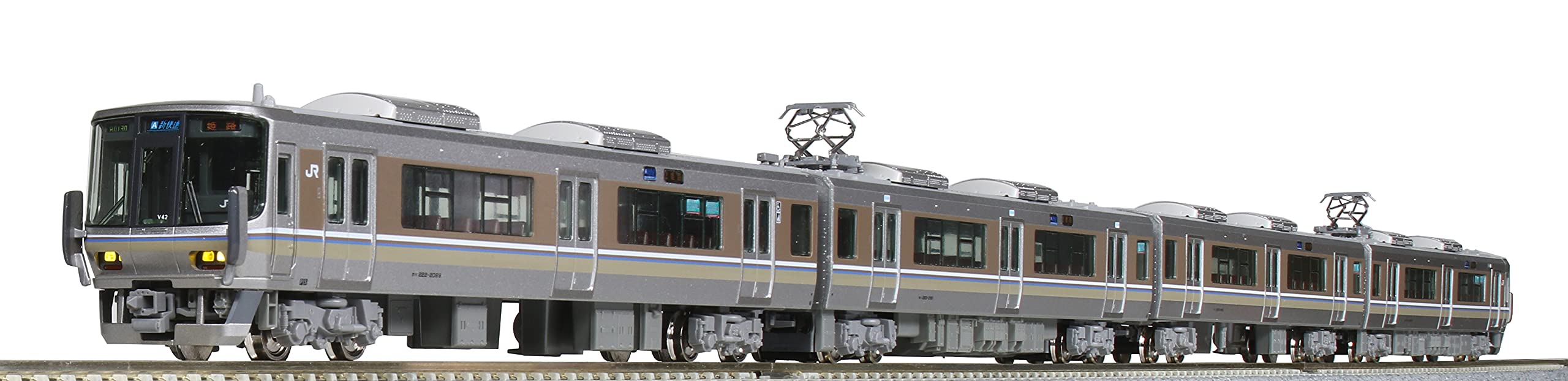 Kato N Gauge 223 Series Rapid 4-Car 10-1677 Model Train Set