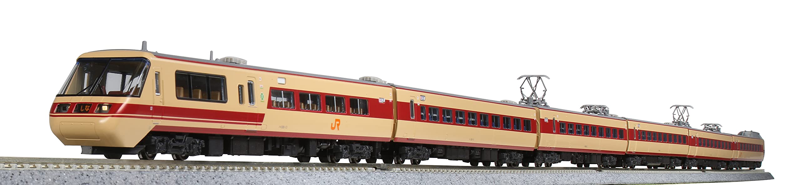 Kato Railway Model Train - N Gauge 381 Series 6-Car Basic Set Panorama Shinano Release