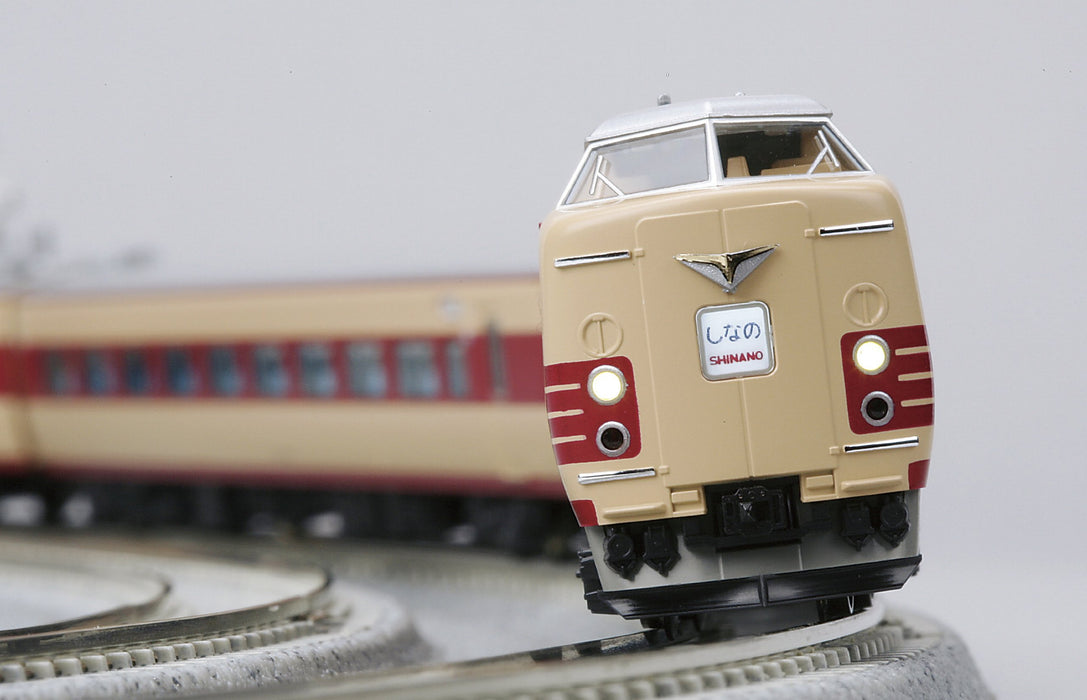 Ensemble de 9 voitures Shinano série 381 Kato N Gauge - Collection de trains miniatures Legend