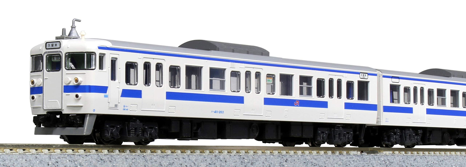 Kato Railway Model Train - N Gauge 415 Series 4-Car Add-On Set Kyushu Color