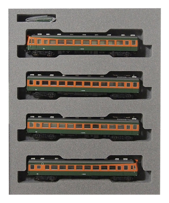 Kato Spur N 4-Wagen-Set 80-300 Serie Iida Line Eisenbahn-Modellzug 10-1384