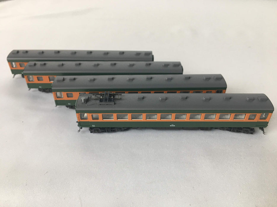 Kato N Gauge 80 Series 4-Car Set 10-380 Tokai/Hiei Train miniature semi-express