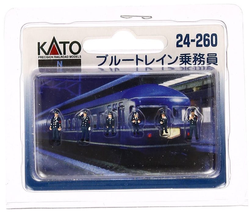 Kato N Gauge Blue Train Crew Diorama Supplies 24-260
