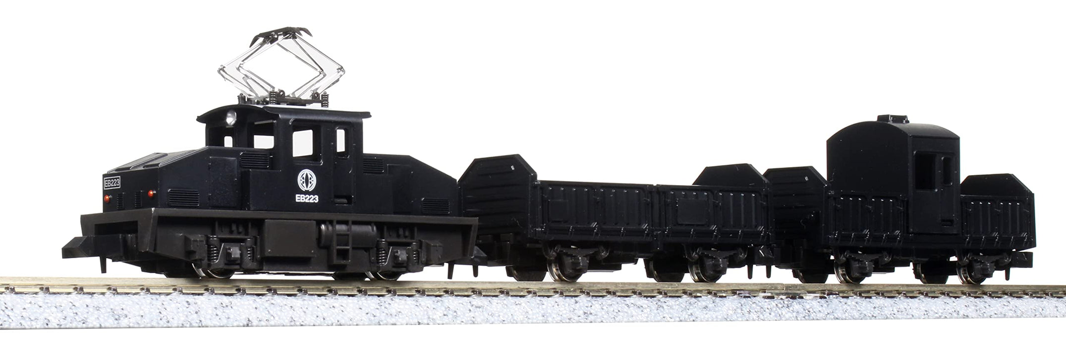 Kato N Gauge 10-504-3 Ensemble de locomotives de train de marchandises noires