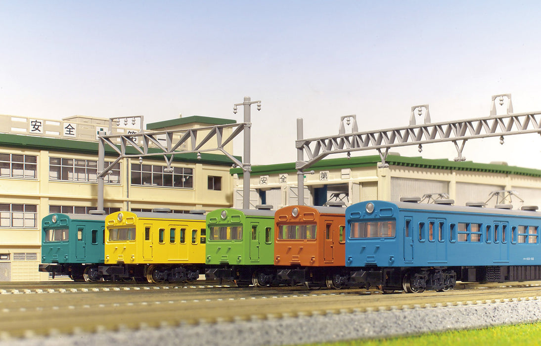 Kato N Gauge 103 Series Blue 3-Car Set Commuter Train Model