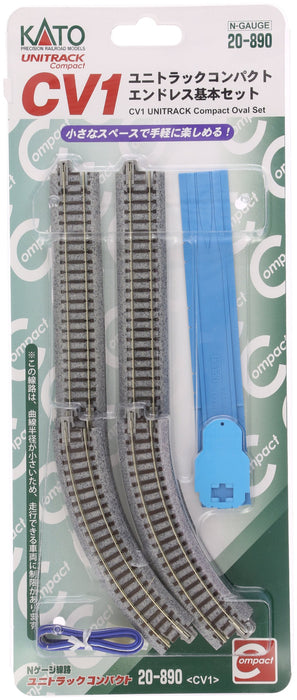 Kato N Gauge 20-890 Compact Endless Basic Model Railway Set Unitrack Rail