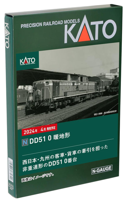 Kato N Gauge DD51 0 Diesel Loco 7008-K