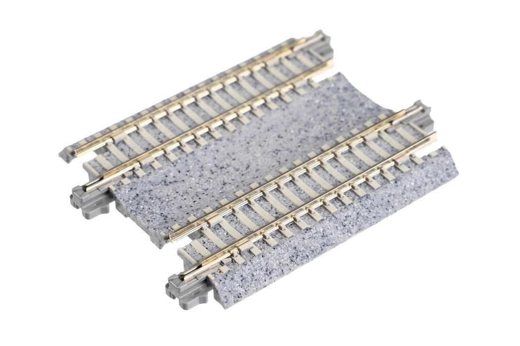 Kato N Gauge Railway Model Supplies - Double Track Straight Track 62mm 2 Pieces