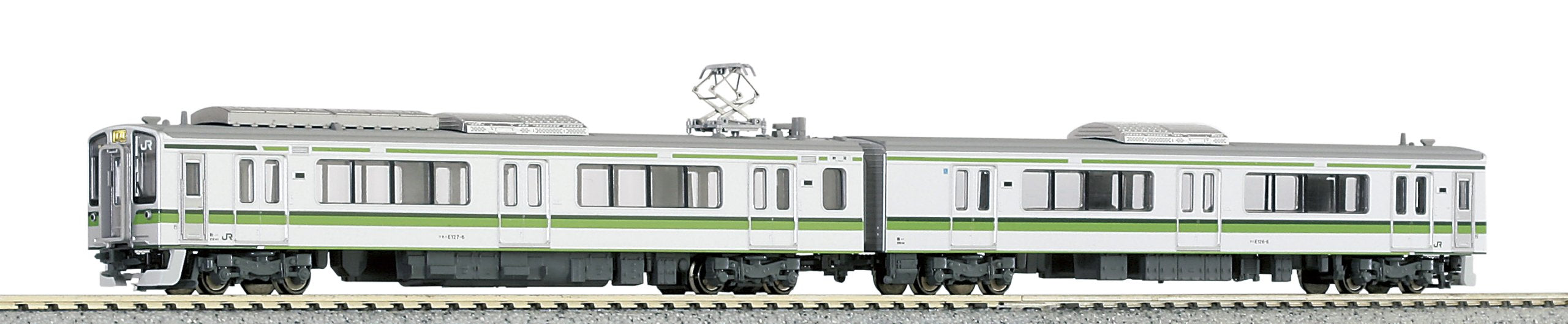 Kato N Gauge E127 Niigata Color 2-Car Railway Model Train Set