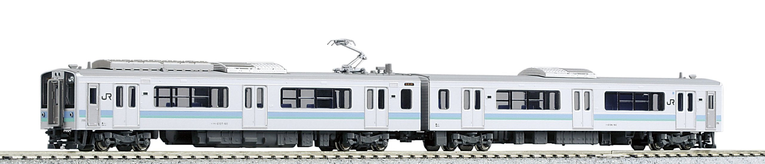 Kato 2-Car Model Train Set E127 Series 100 N Gauge Oito Line 10-593 Rail