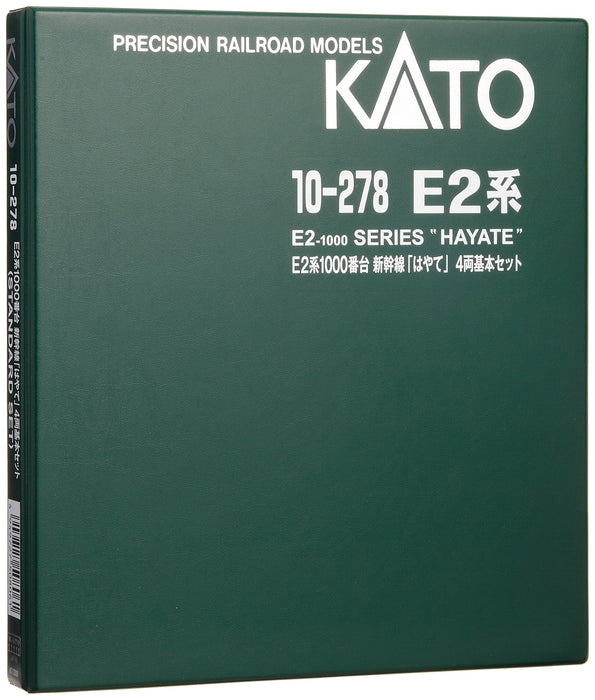 Kato N Gauge E2 Series 1000 Shinkansen Hayate 4-Car Train Set 10-278