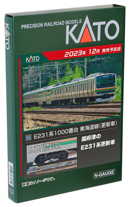 Kato N Gauge E231 Series 2-Car Additional Train Set Tokaido Line 10-1786 Model