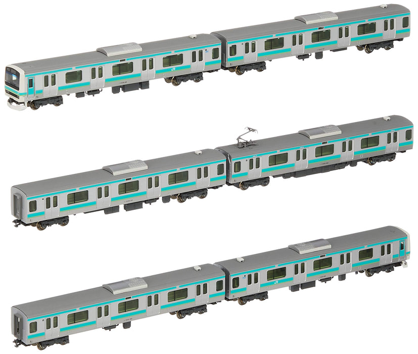 Kato E231 Series N Gauge Joban/Ueno Tokyo Line 6-Car Train Set 10-1337