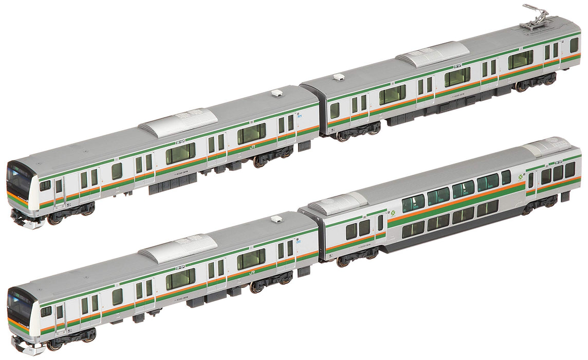 Kato N Gauge E233 Series 3000 Tokaido Ueno Tokyo Basic 4-Car Model Train Set