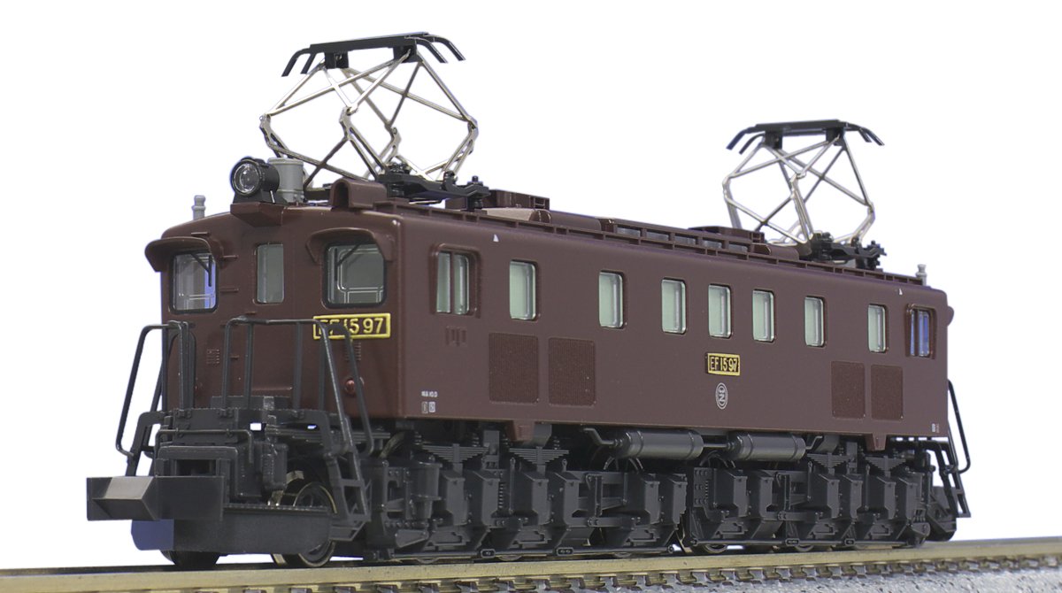 Kato Standard Type N Gauge EF15 3062-1 Electric Railway Locomotive Model