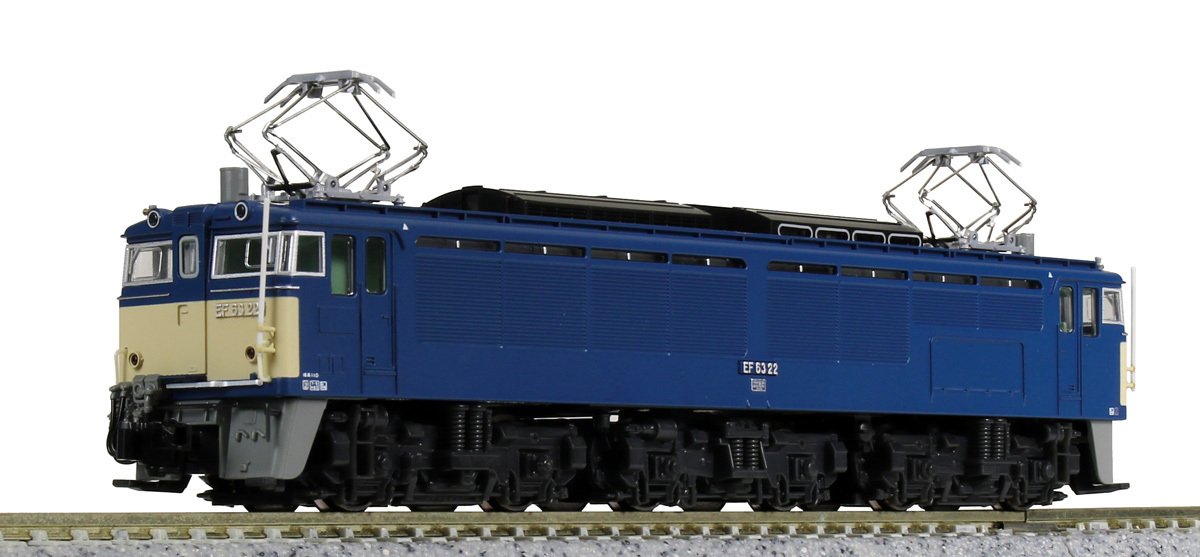Kato EF63 Tertiary Electric Locomotive - N Gauge JR Spec Railway Model 3085-3
