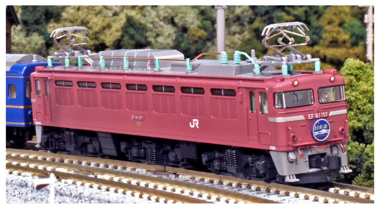 Kato N Gauge 3066-D Locomotive électrique modèle Ef81 couleur générale expédition Tsuruga