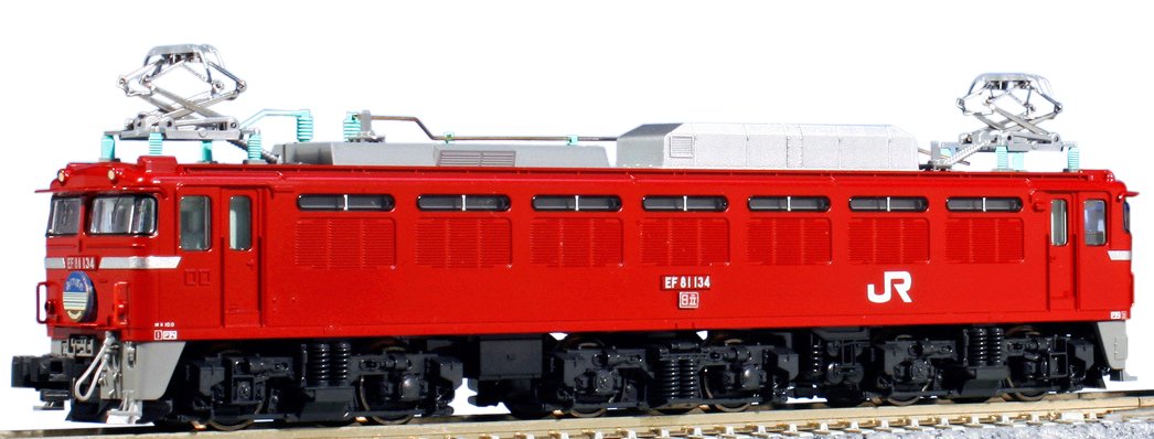 Kato N Gauge 3066-4 JR East Color EF81 Modèle de locomotive électrique Coupleur à double tête