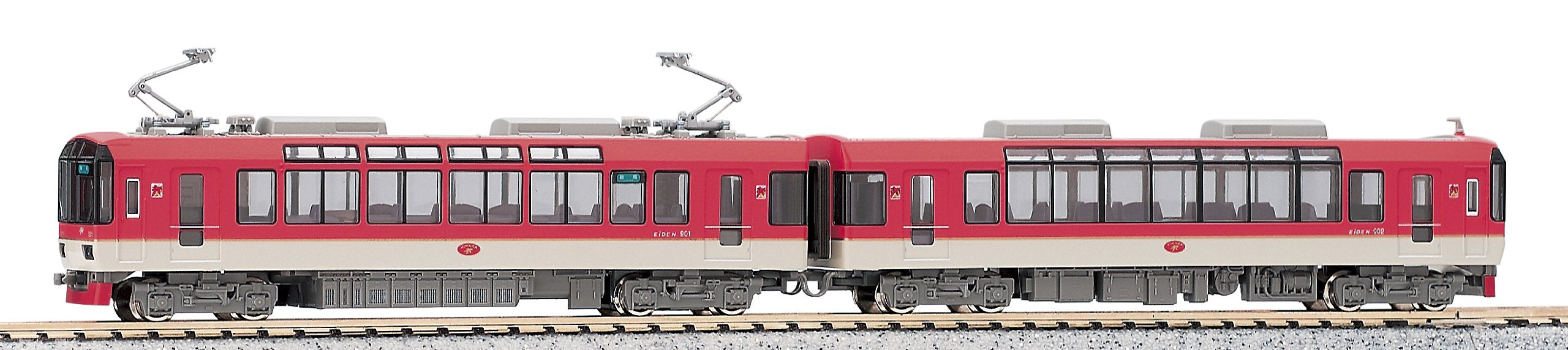 Kato N Spur Eizan Electric 900 Serie Kirara Rot Zugmodell 10-411
