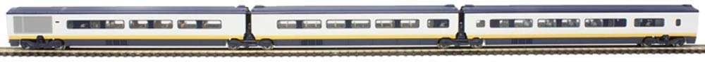Kato Spur N 10–1295 Eurostar 8-Wagen-Eisenbahn-Modelleisenbahn-Set