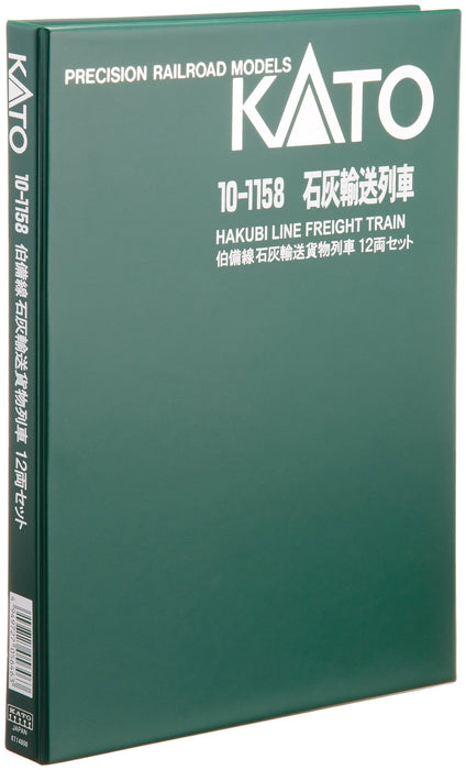 Kato Spur N 10–1158 Hakubi Line Güterzug-Set, Lime, Eisenbahn-Modellauto