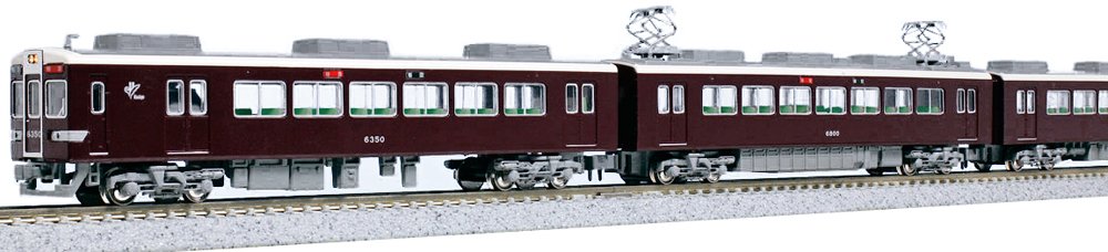 Kato Spur N 4-Wagen-Set 10-1244 Hankyu 6300 Serie Eisenbahn-Modellzug