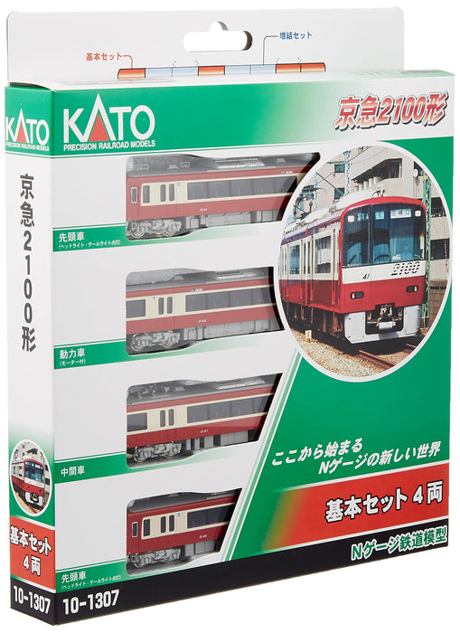Kato Brand N Gauge 2100 Basic 4-Car Set Railway Model Train Kit