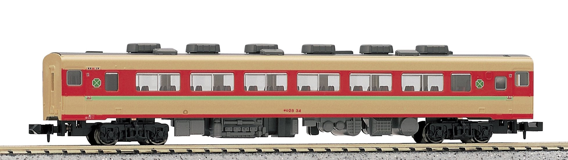 Kato N Gauge 6052 Railway Model Diesel Car Green Belt KM 28