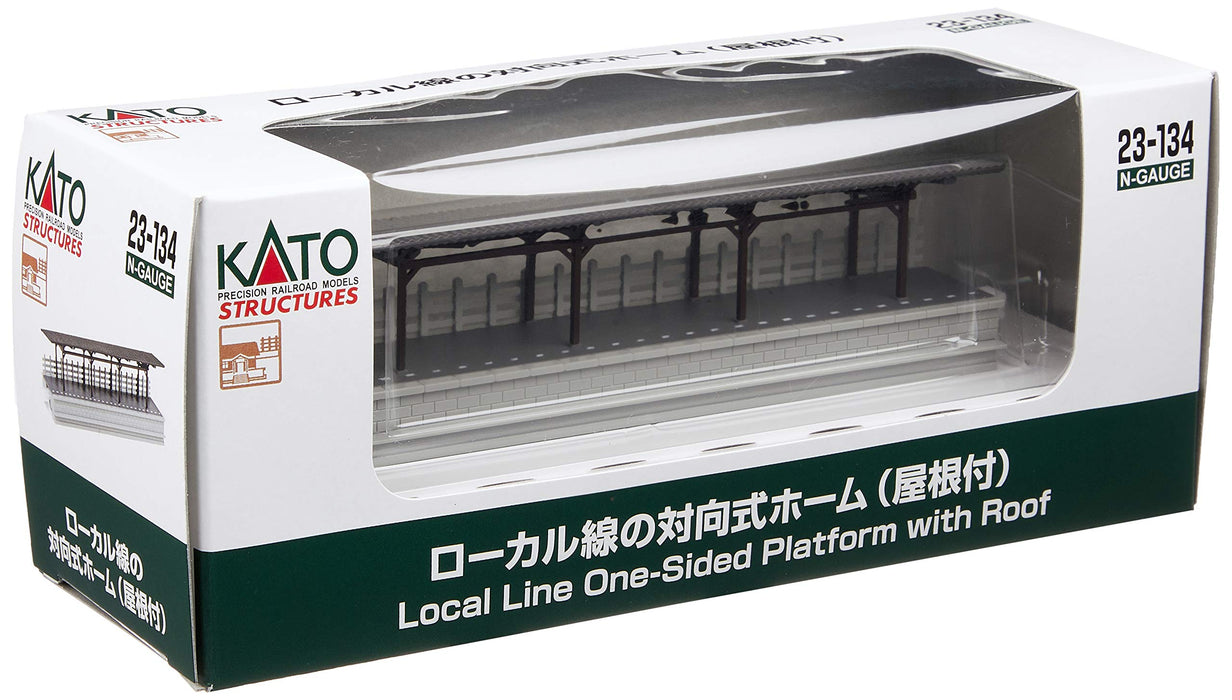 Kato N Gauge Opposite Platform with Roof - 23-134 Railway Model Supplies