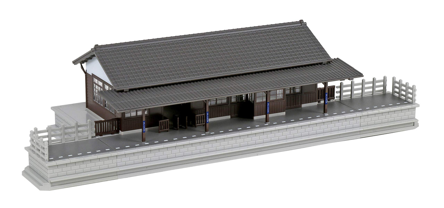 Kato N Gauge Small Station Building 23-241 - Railway Model Supplies