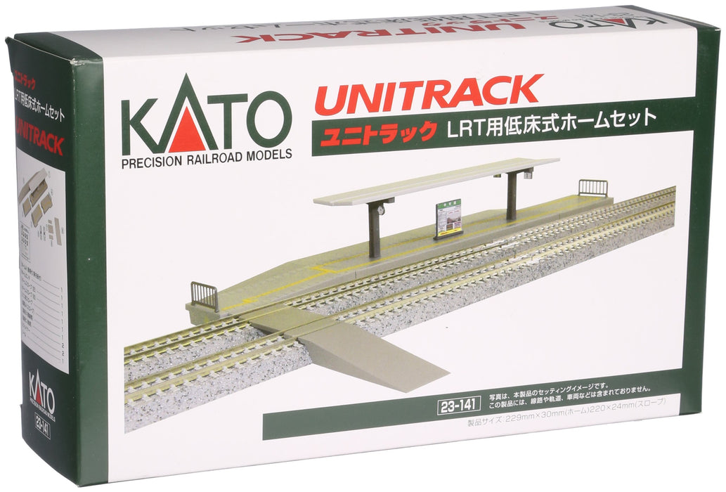 Kato Railway Model Supplies - N Gauge LRT Low Floor Platform Set 23-141
