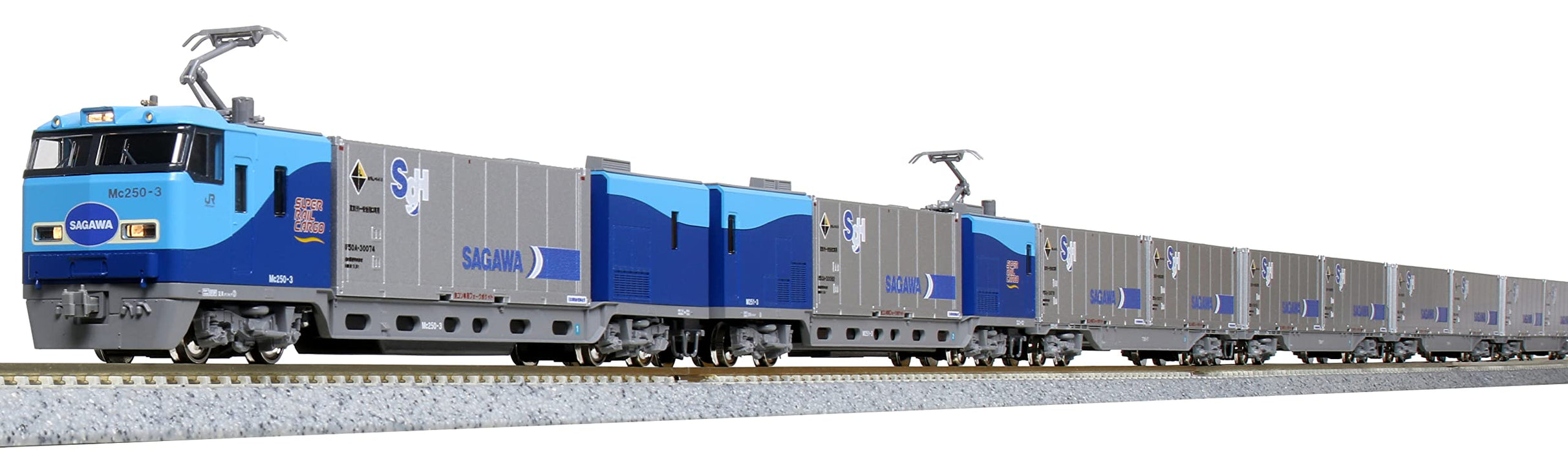 Kato M250 Serie N Spur 4-Wagen Super Rail Cargo U50A Basisset - Eisenbahn Modelleisenbahn