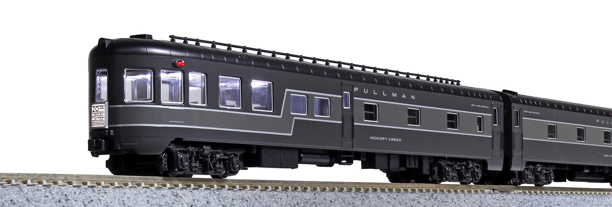 Kato Spur N 9-Wagen-Basisset – New York Central 20. Jahrhundert Limited Express Modelleisenbahn