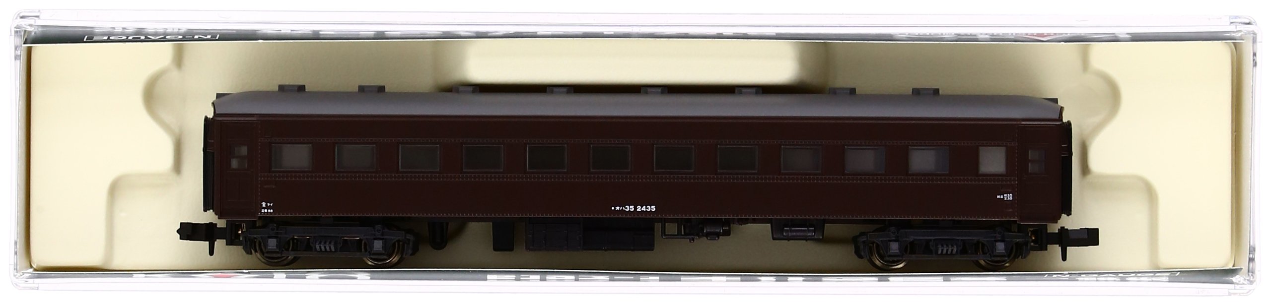 Kato N Gauge 5127-1 Brown Railway Model Passenger Car - General Type Oha35