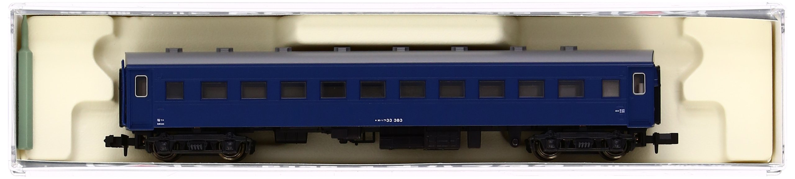 Kato N Gauge Blue Postwar 5128-4 Passenger Car - Railway Model Ohafu 33