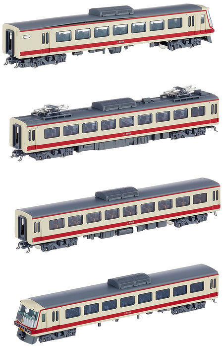 Kato N Gauge Red Arrow 4-Car Model Train - Seibu Railway 5000 Series 10-1323